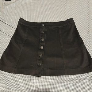 Zara skirt NWOT Suede